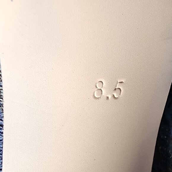 LEHOOR Chunky Block High Heel Fringed Round Toe Slip On Dress Loafers Size 8.5 - Picture 15 of 16